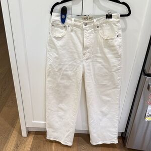Madewell Perfect Vintage Wide Leg Crop Jeans
